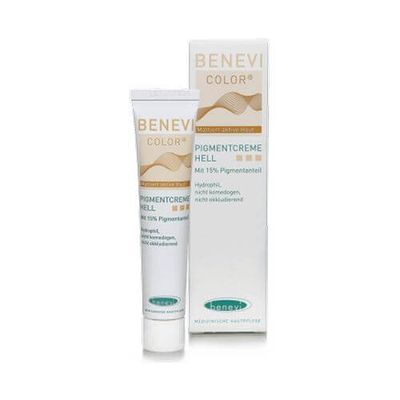 BENEVI Color Pigmentcreme hell