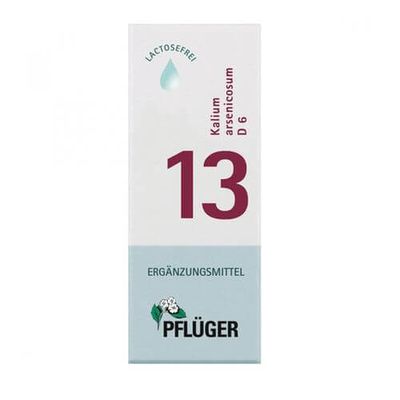 BIOCHEMIE Pflüger 13 Kalium arsenic.D 6 Tropfen