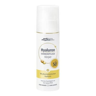 Medipharma Cosmetics HYALURON Sonnenpflege Körper LSF 50+