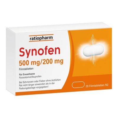 SYNOFEN 500 mg/200 mg Filmtabletten