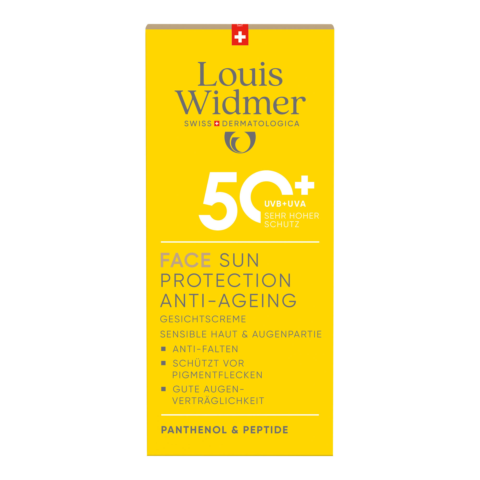WIDMER Sun Face Sun Protection Anti-Age UV 50+ leicht parfümiert